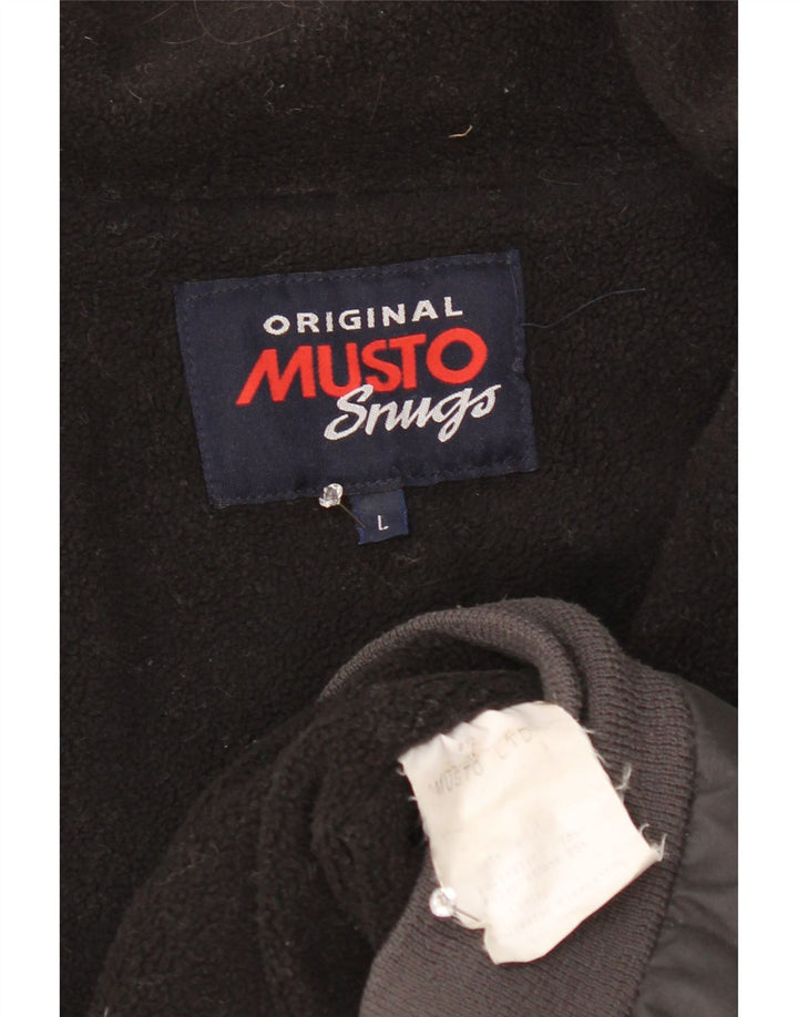 Musto Bomber jakna UK 40 veliki sivi poliester