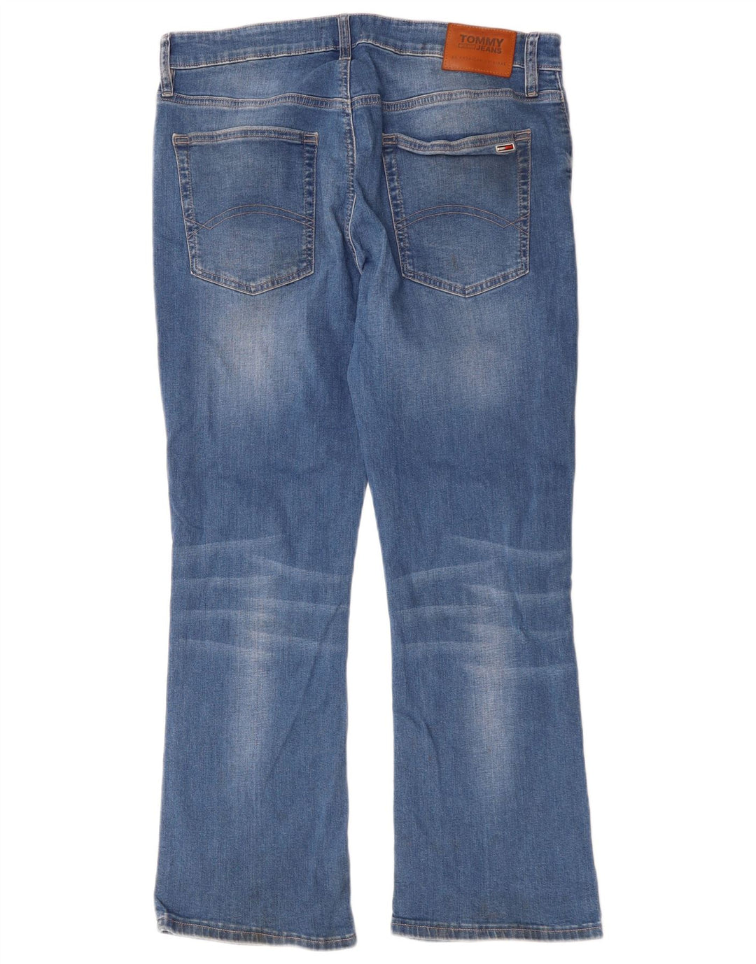 Tommy Hilfiger muške traperice Ryan Bootcut W36 L30 plavi pamuk