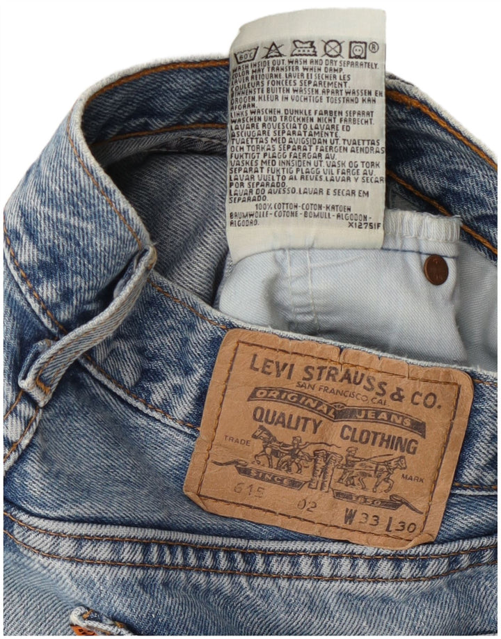 Levi's muške 515 traper kratke hlače W33 srednje plavi pamuk