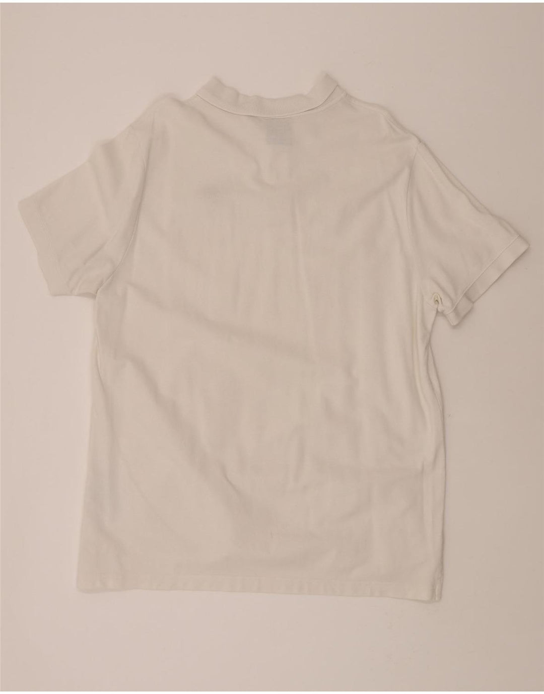 NIKE Mens Polo Shirt XL White Cotton Vintage Nike and Second-Hand Nike from Messina Hembry 