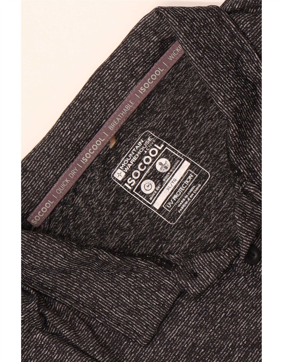 Mountain Warehouse muška IsoCool polo majica XL siva s pjegama