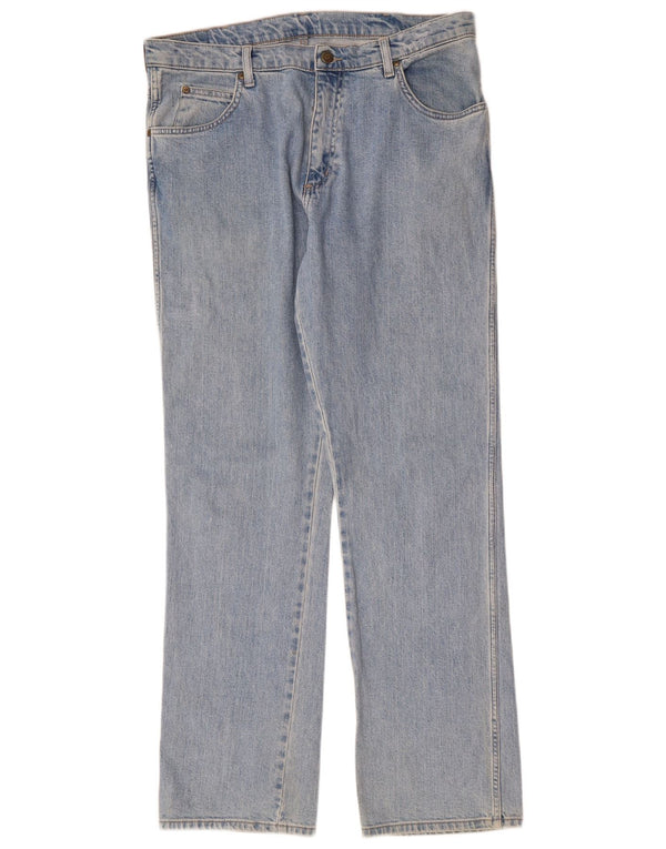 WRANGLER Muške ravne traperice regularnog kroja W36 L32 plavi pamuk