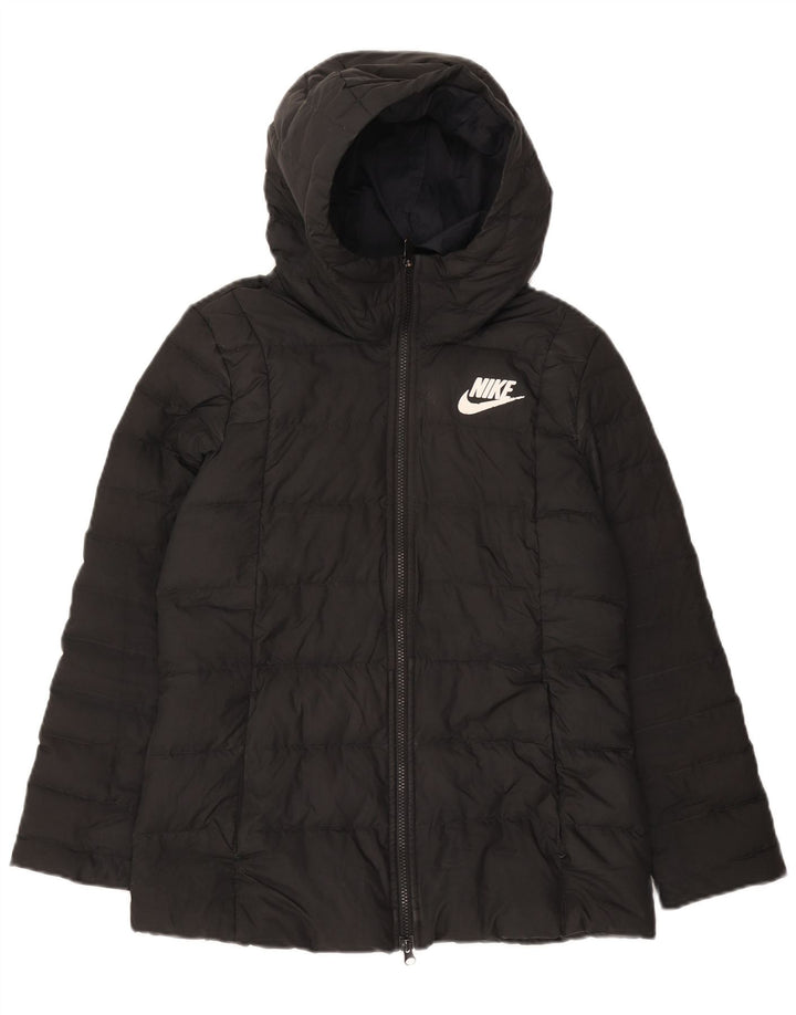 Nike ženska podstavljena jakna s kapuljačom UK 12 srednje siva