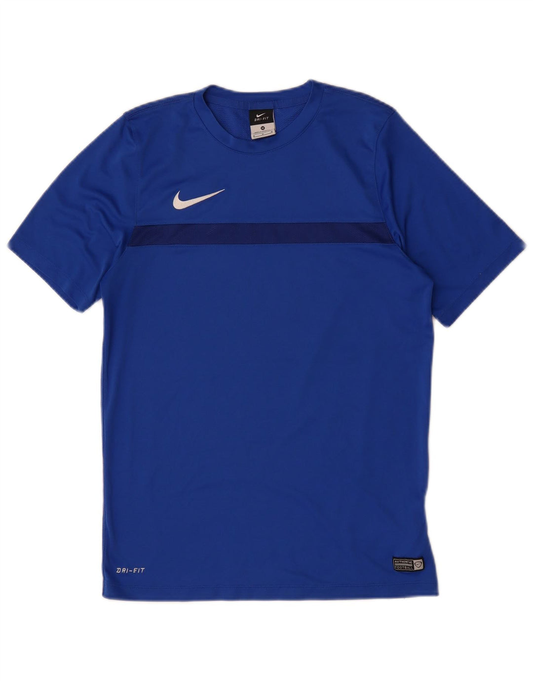 NIKE muška Dri Fit majica kratkih rukava srednje plavi poliester