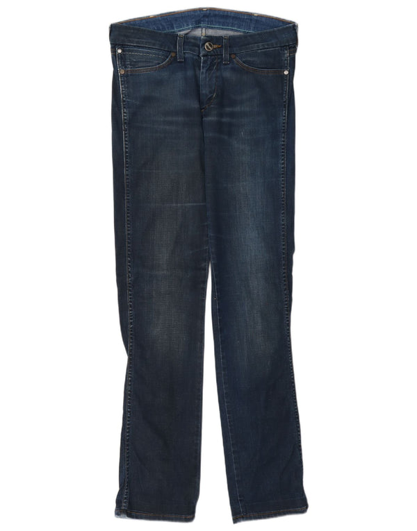 Wrangler ženske ravne traperice Sofia W30 L36 plavi pamuk