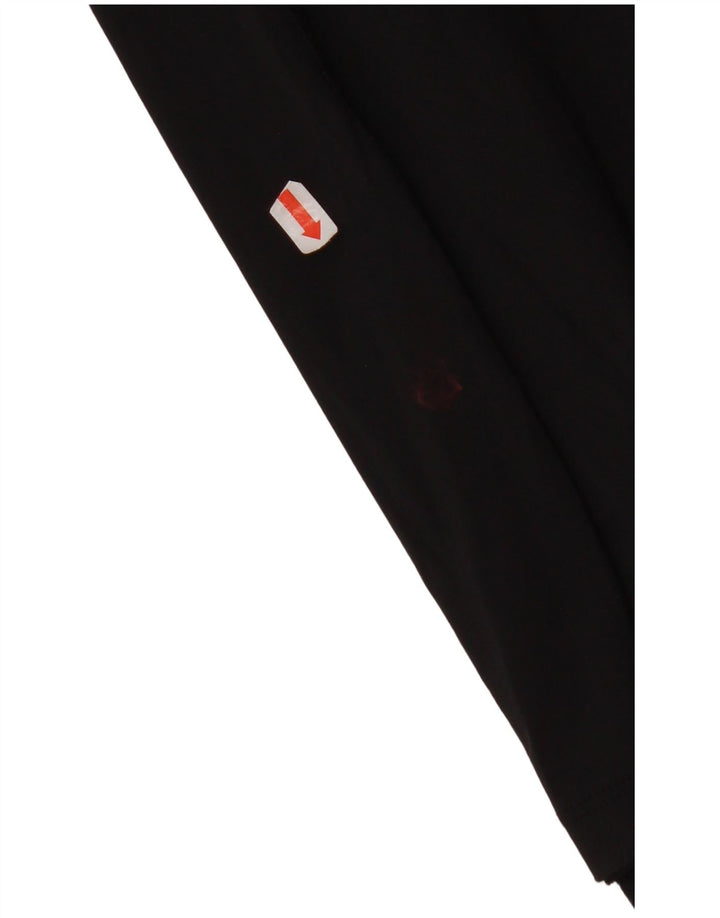 NIKE ženske hlače za trenirku US 8/10 srednje crne najlonske hlače