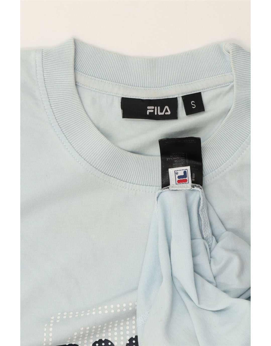 Fila Muška majica kratkih rukava s grafičkim motivima Mala plava pamučna majica
