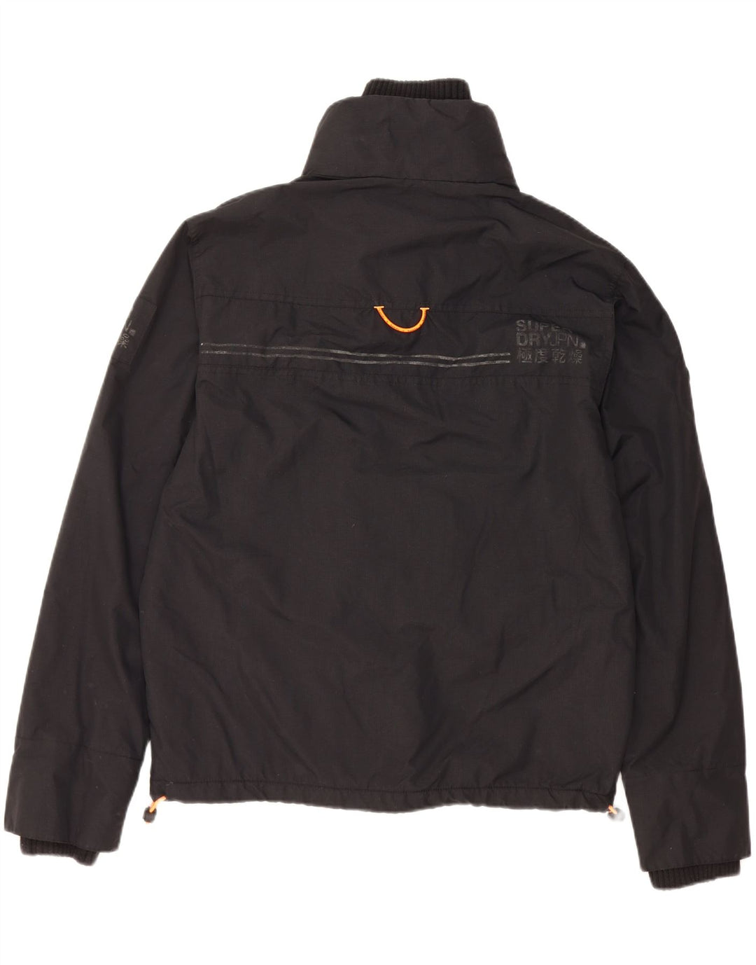 SUPERDRY muška vjetrovka jakna UK 40 veliki crni najlon