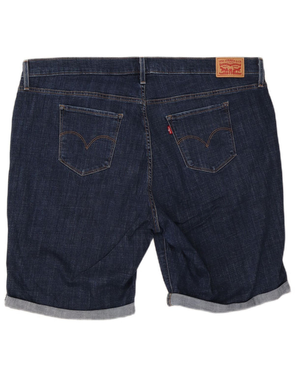 Levi's ženske traper klasične bermude US 22 3XL W44 mornarsko plave