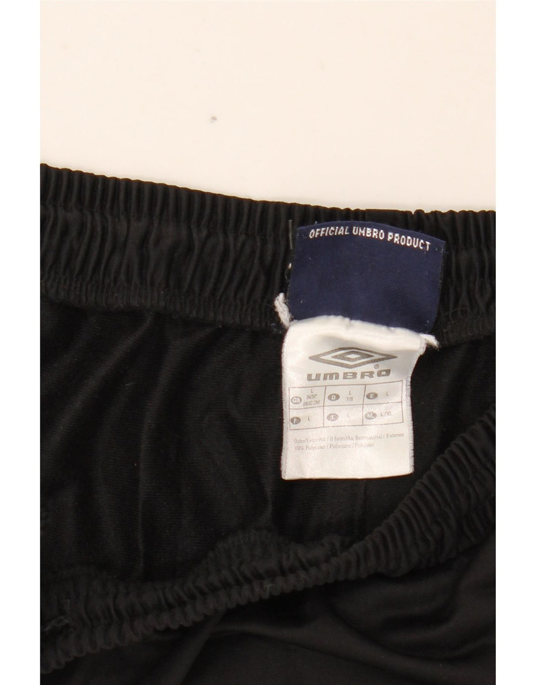 UMBRO muške trenirke velike crne hlače