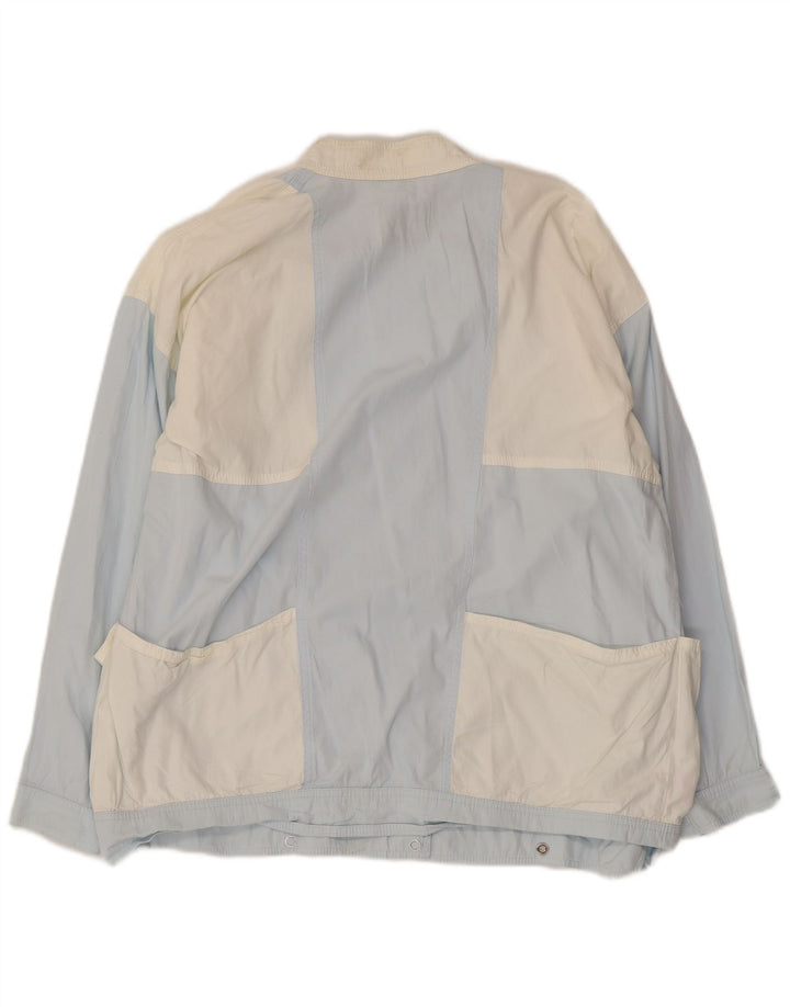 PENNY BLACK Ženska pomoćna jakna UK 14 Large Blue Colourblock Pamuk
