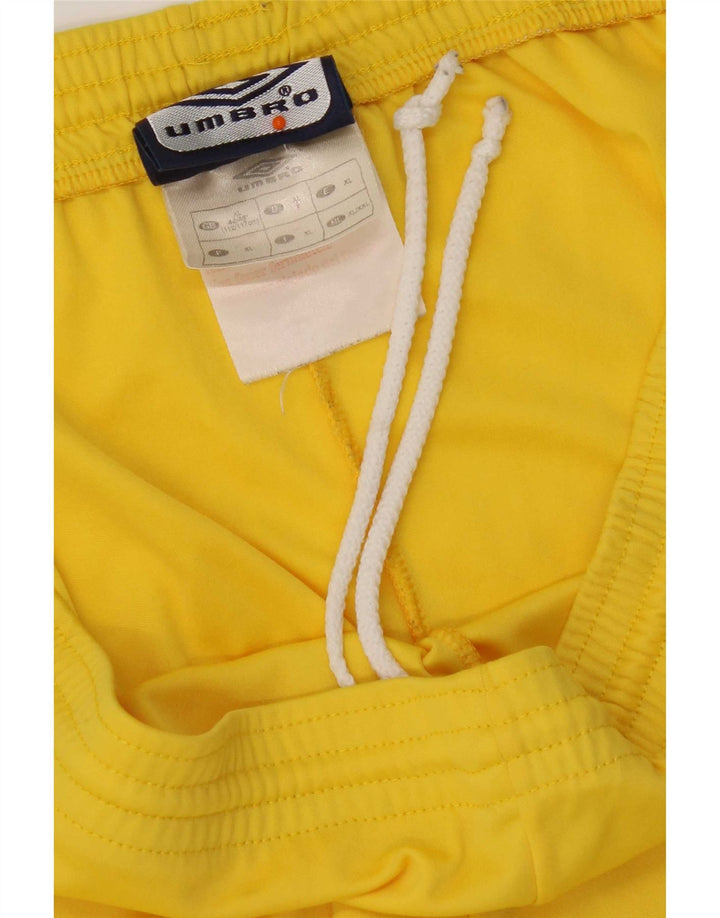 Umbro muški grafički 2-dijelni set XL žuti poliester u boji