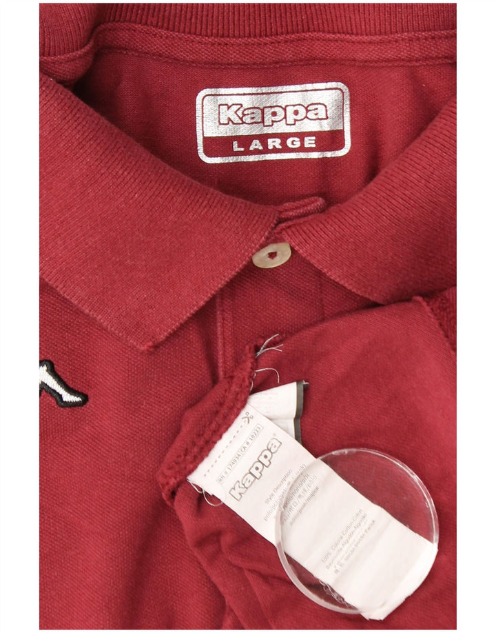 Kappa muška polo majica velika crvena pamuk