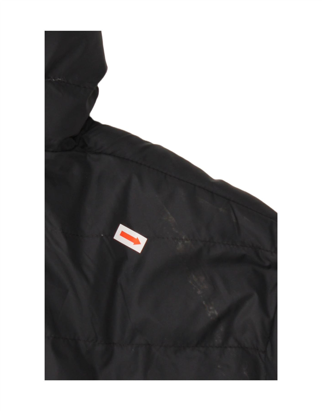 MOUNTAIN WAREHOUSE Mens Hooded Padded Jacket UK 38 Medium Navy Blue Nylon Vintage Mountain Warehouse and Second-Hand Mountain Warehouse from Messina Hembry 