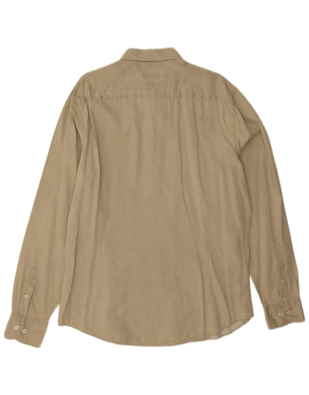 Massimo Dutti muška košulja XL bež pamuk