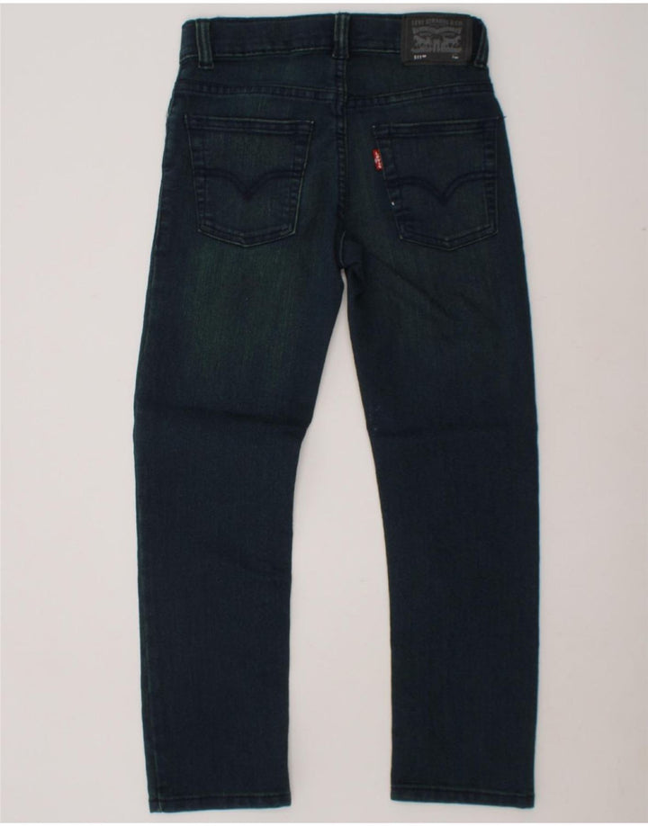 LEVI'S Boys 511 Slim Jeans 6-7 Years W23 L21 Black Cotton Vintage Levi's and Second-Hand Levi's from Messina Hembry 