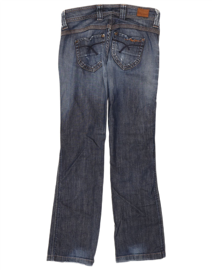 PEPE Jeans Ženske bootcut traperice W27 L32 Plavi pamuk