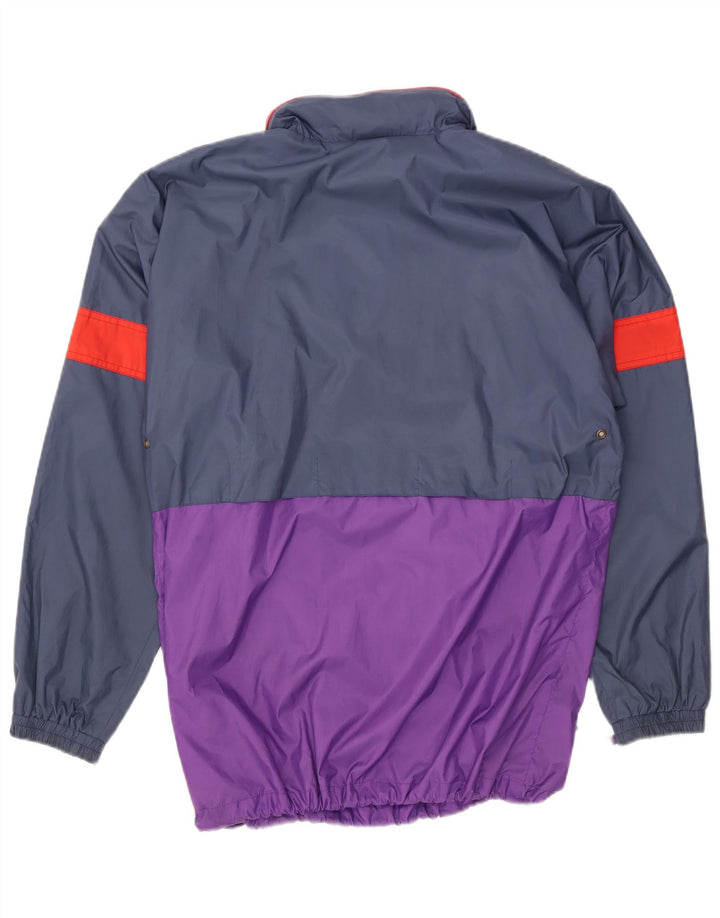 VINTAGE muška anorak jakna s kapuljačom UK 38 srednje tamnoplave boje