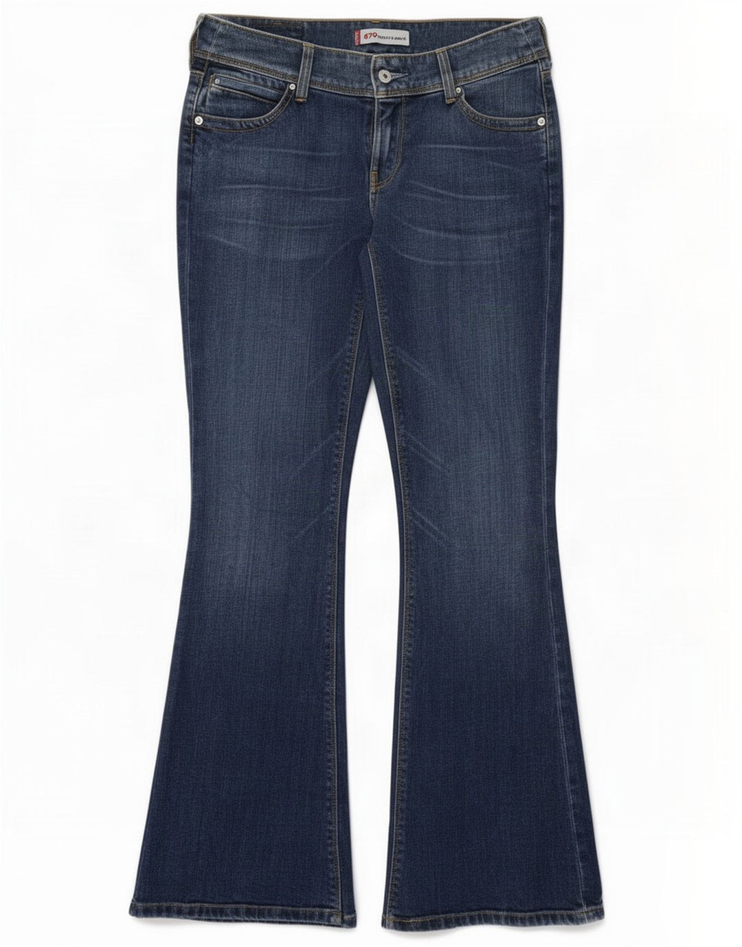 Levi's ženske 479 lepršave traperice W30 L32 plavi pamuk