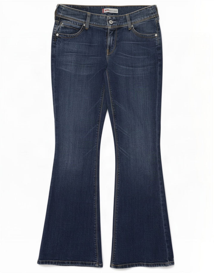 Levi's ženske 479 lepršave traperice W30 L32 plavi pamuk