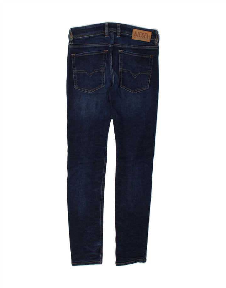 DIESEL Womens Slim Jeans W28 L30 Navy Blue Cotton Vintage Diesel and Second-Hand Diesel from Messina Hembry 