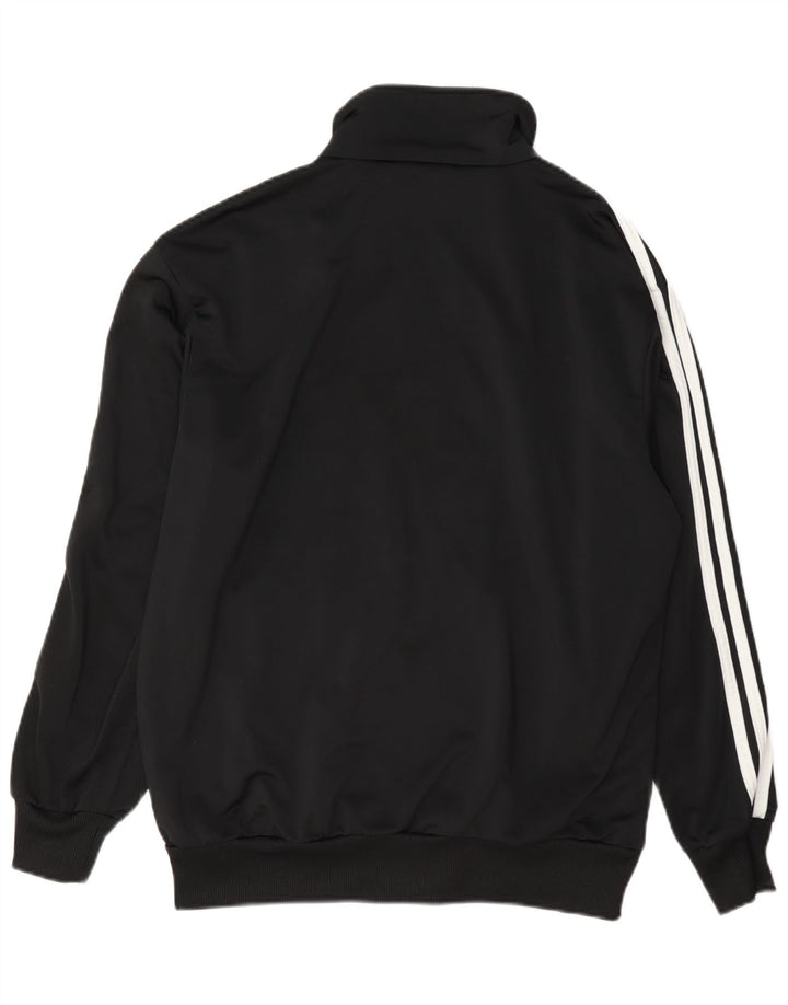 Adidas muška gornja jakna trenirke srednje crne boje od poliestera