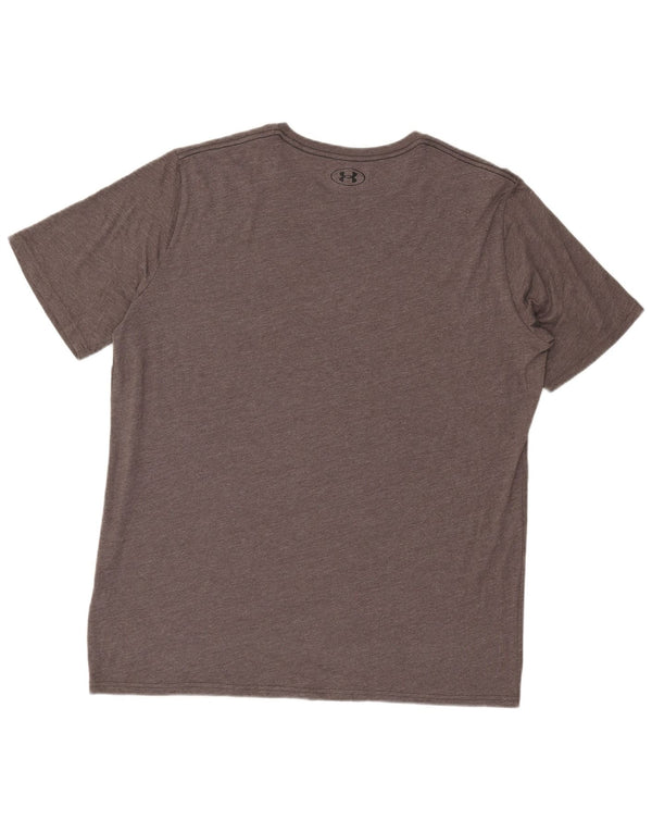 Under Armour majica kratkih rukava s grafičkim motivima, 2XL sivi pamuk