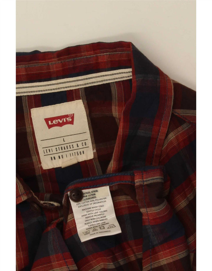 Levi's muška košulja, veliki raznobojni karirani pamuk