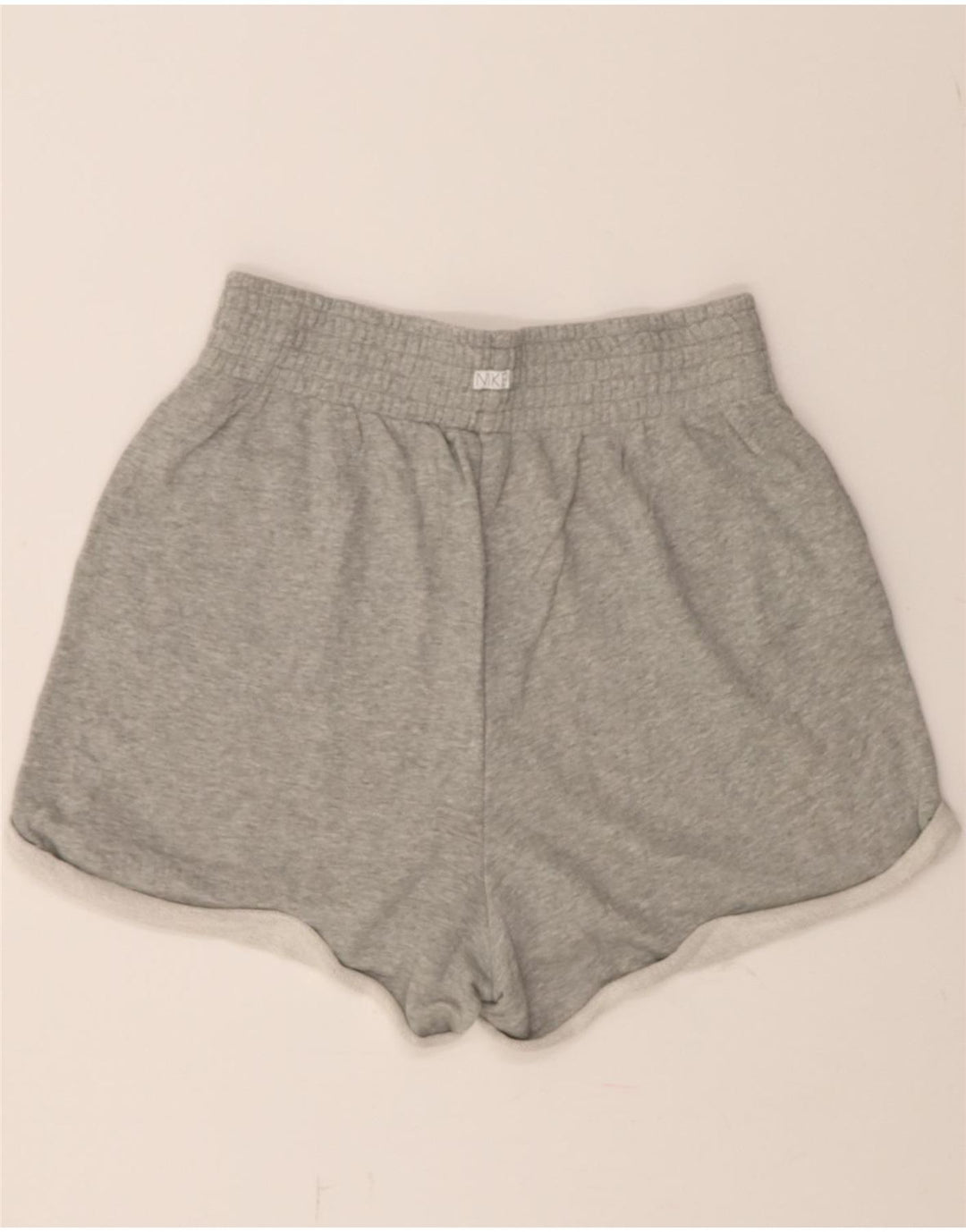 NIKE Womens Sport Shorts UK 14 Medium  Grey Cotton Vintage Nike and Second-Hand Nike from Messina Hembry 