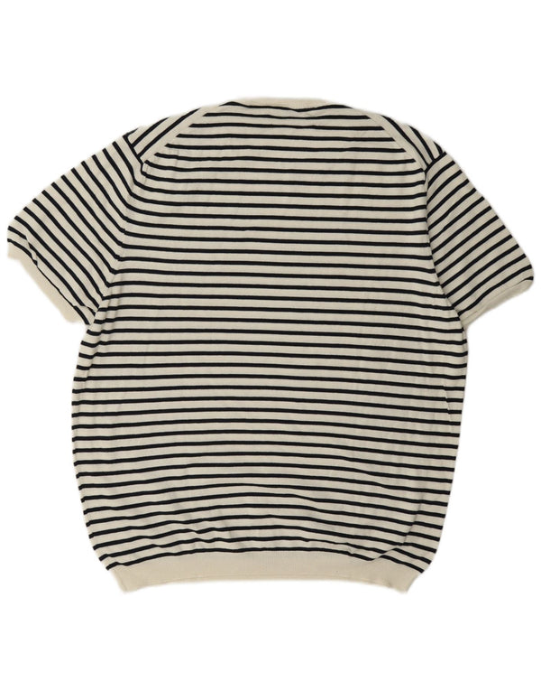 Zara ženska obična majica kratkih rukava UK 18 XL na bijele pruge