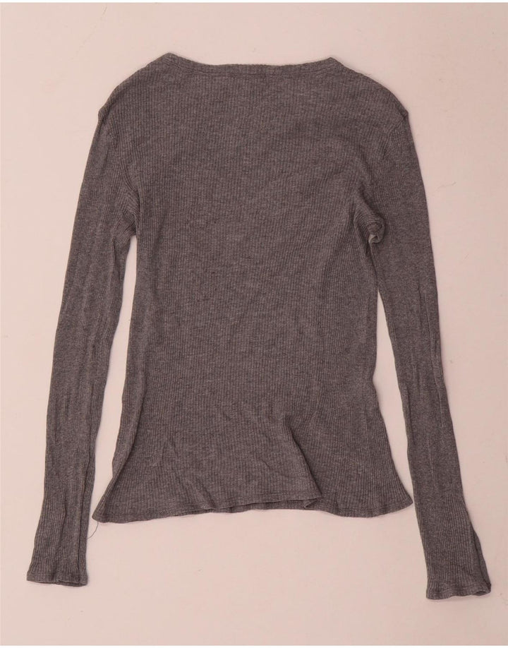 Ženska majica dugih rukava Massimo Dutti UK 8 Mala siva