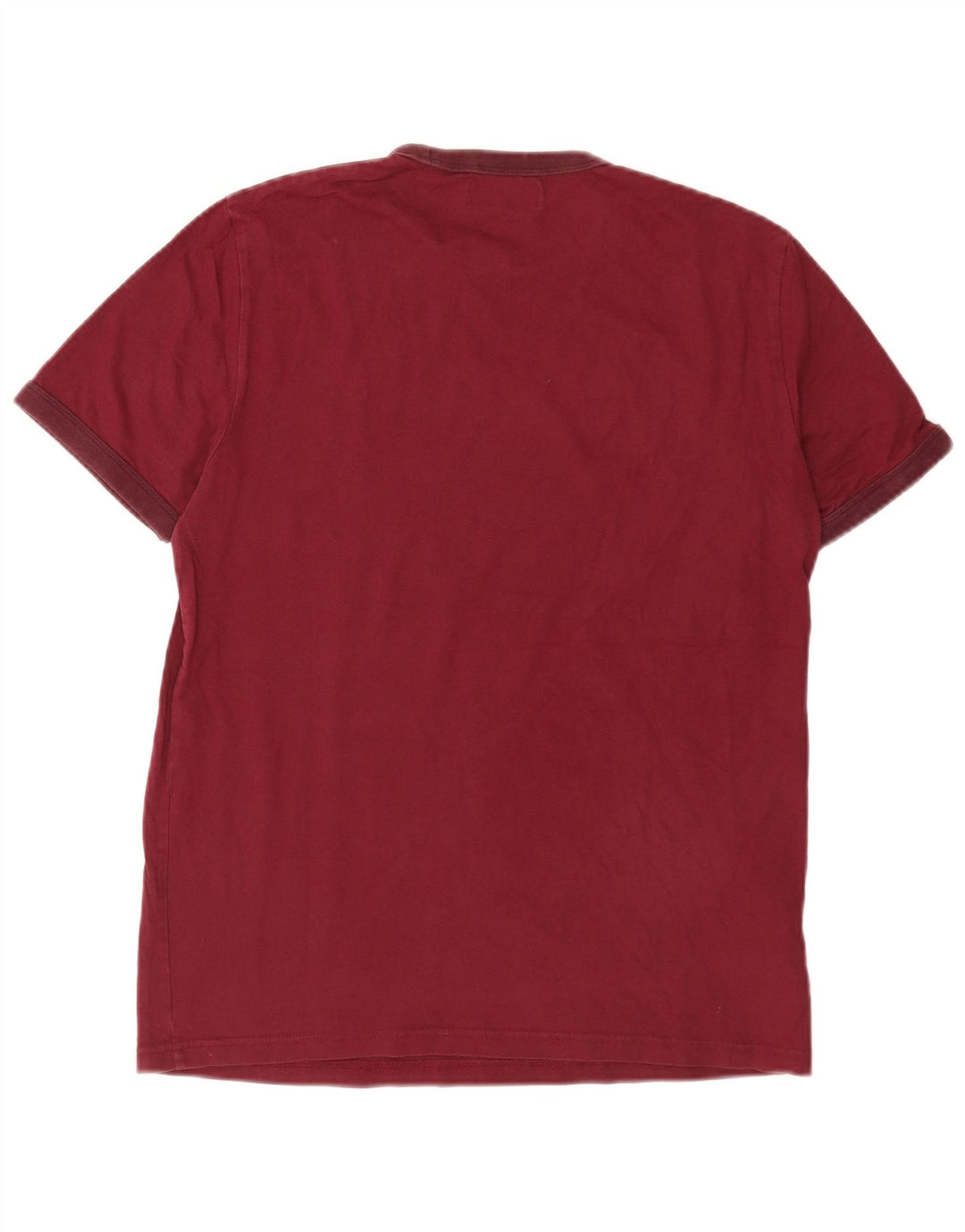 Fred Perry muška majica kratkih rukava Srednji bordo pamuk