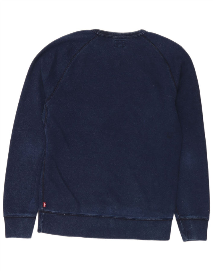 Levi's muški džemper mali tamnoplavi pamuk
