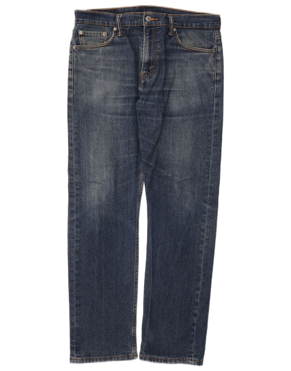 Levi's muške 513 ravne traperice W32 L30 plavi pamuk