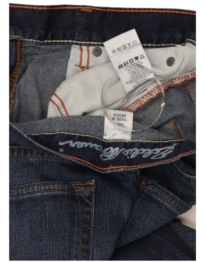 Eddie Bauer muške ravne traperice W34 L32 plavi pamuk