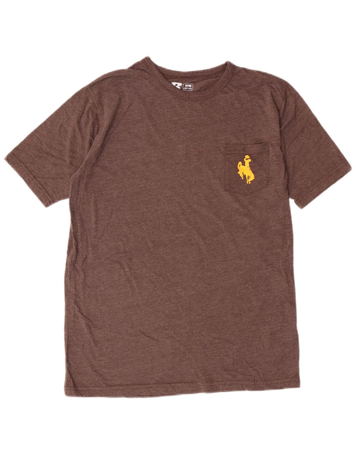 Russell atletska muška majica kratkih rukava srednje smeđe boje