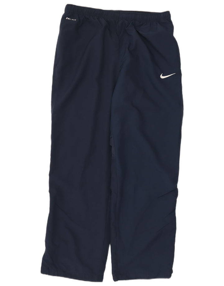 NIKE muške Dri Fit hlače za trenirku XL tamnoplavi poliester