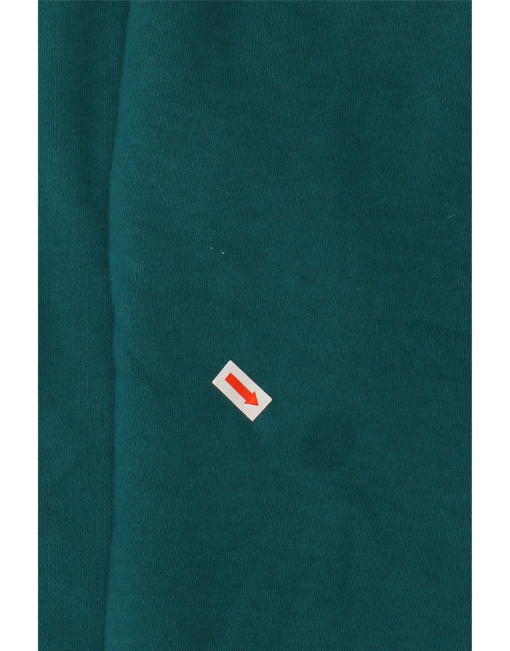 NIKE Ženska trenirka Hlače Joggers UK 12 Srednje zeleni pamuk