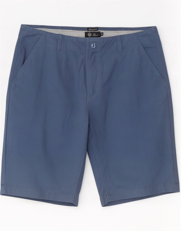 Dack's Regular Fit Chino kratke hlače IT 50 Large W34 plavi pamuk