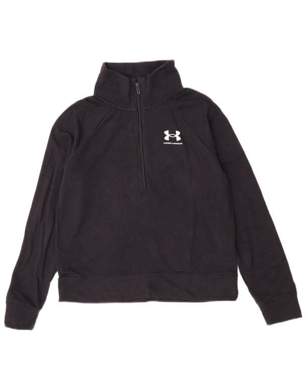 Under Armour Ženska trenirka s patentnim izrezom Top UK 10 Mala crna