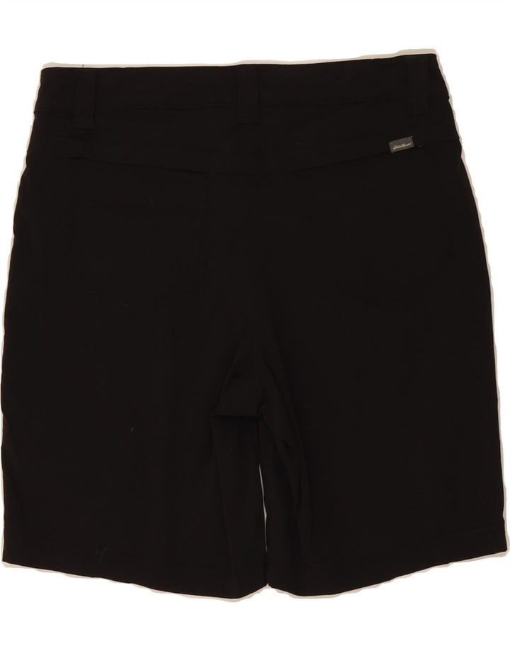 EDDIE BAUER Womens Casual Shorts US 4 Small W30  Black Nylon Vintage Eddie Bauer and Second-Hand Eddie Bauer from Messina Hembry 
