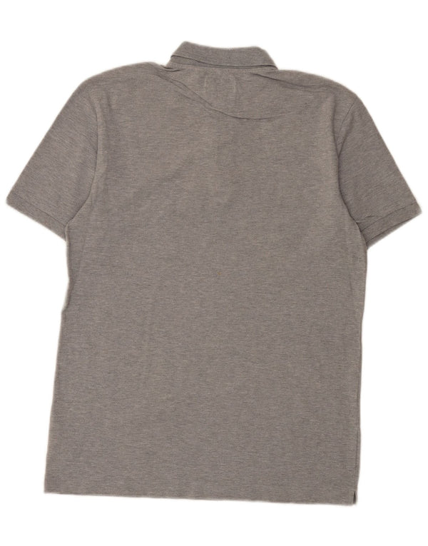 G-Star Mens Polo Shirt Medium Grey Cotton