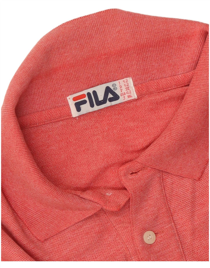 FILA muška polo majica IT 52 velike crvene fleke