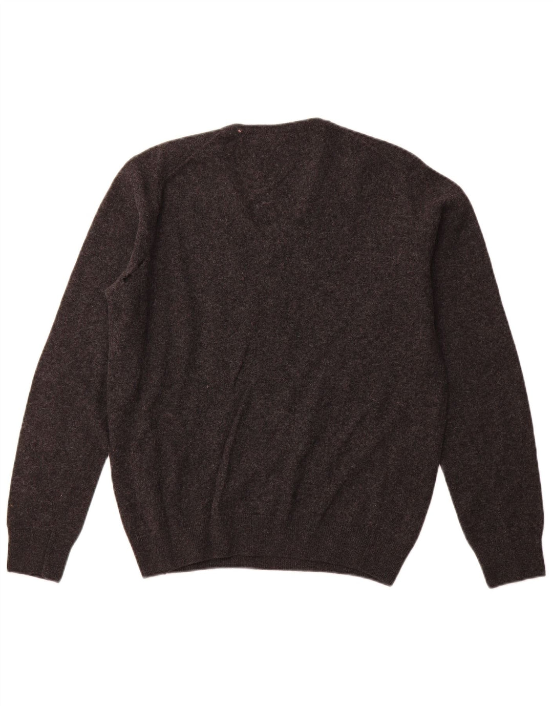 LACOSTE Muški džemper s V-izrezom, veličina 4, srednje sivi, nova vuna