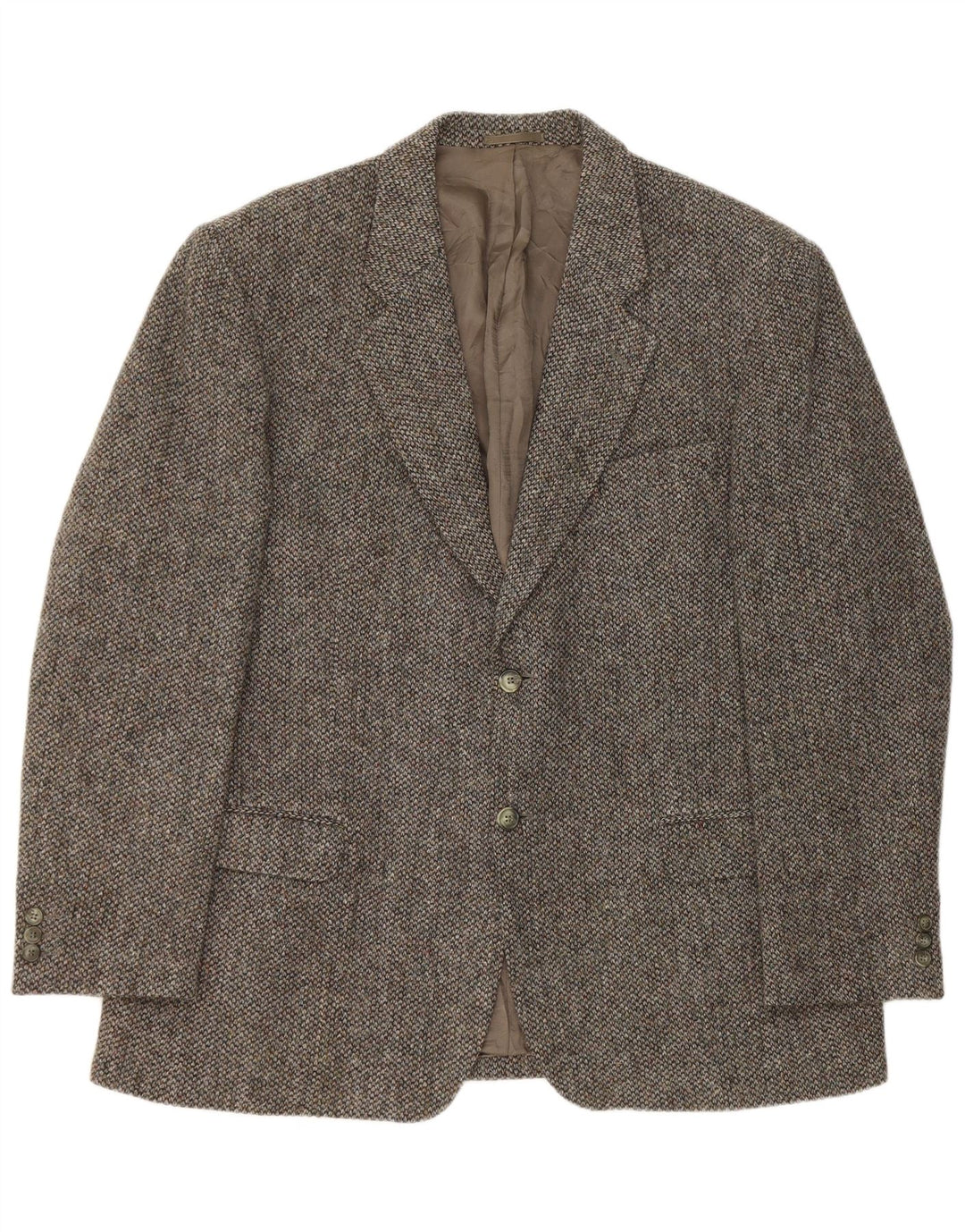 Harris Tweed muški sako jakna UK 44 2XL siva nova vuna