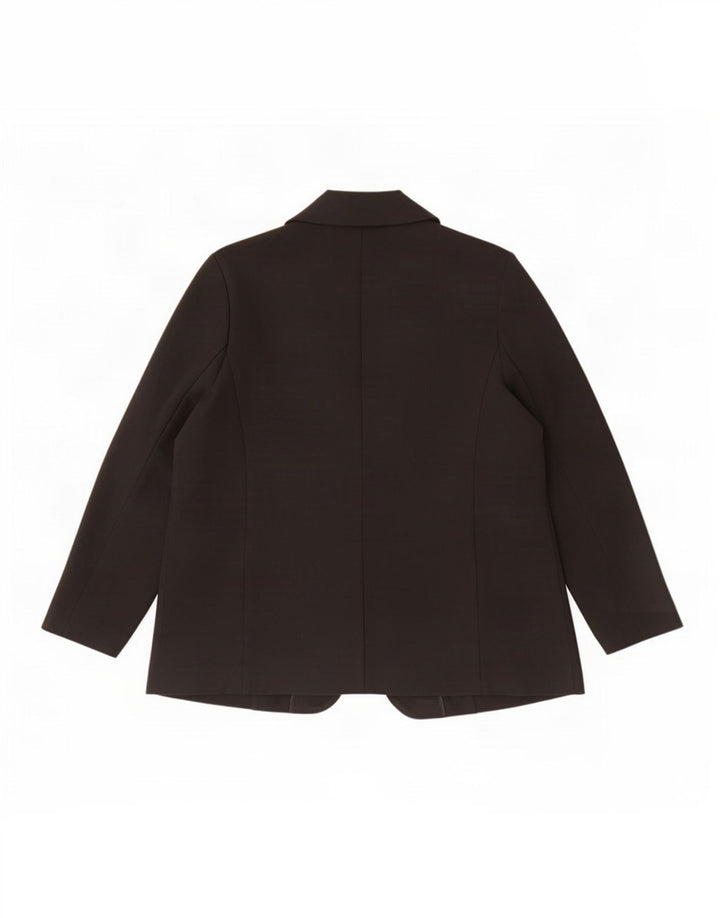 Marks & Spencer ženski sako jakna UK 20 2XL crni poliester