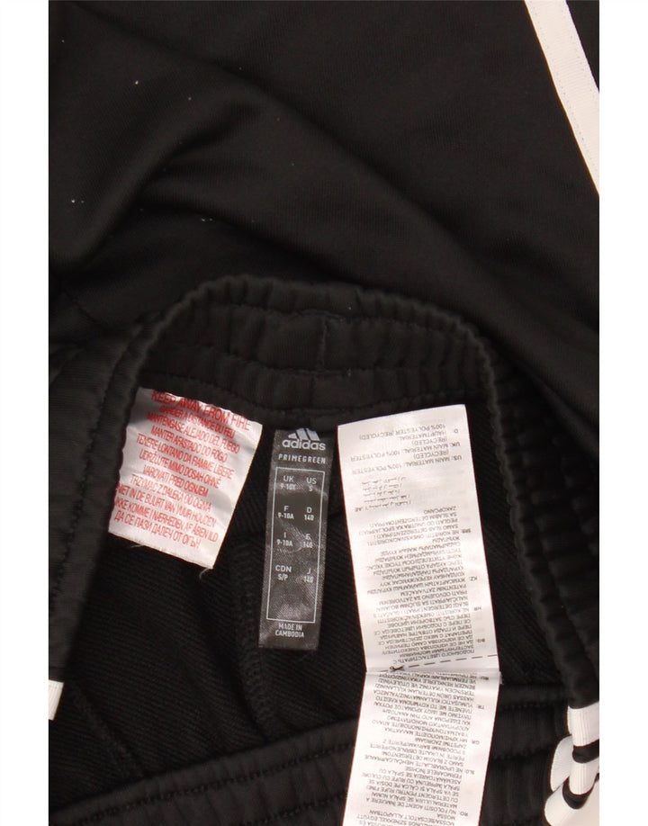 ADIDAS Aeroready sportske hlače za dječake 9-10 godina, crni poliester