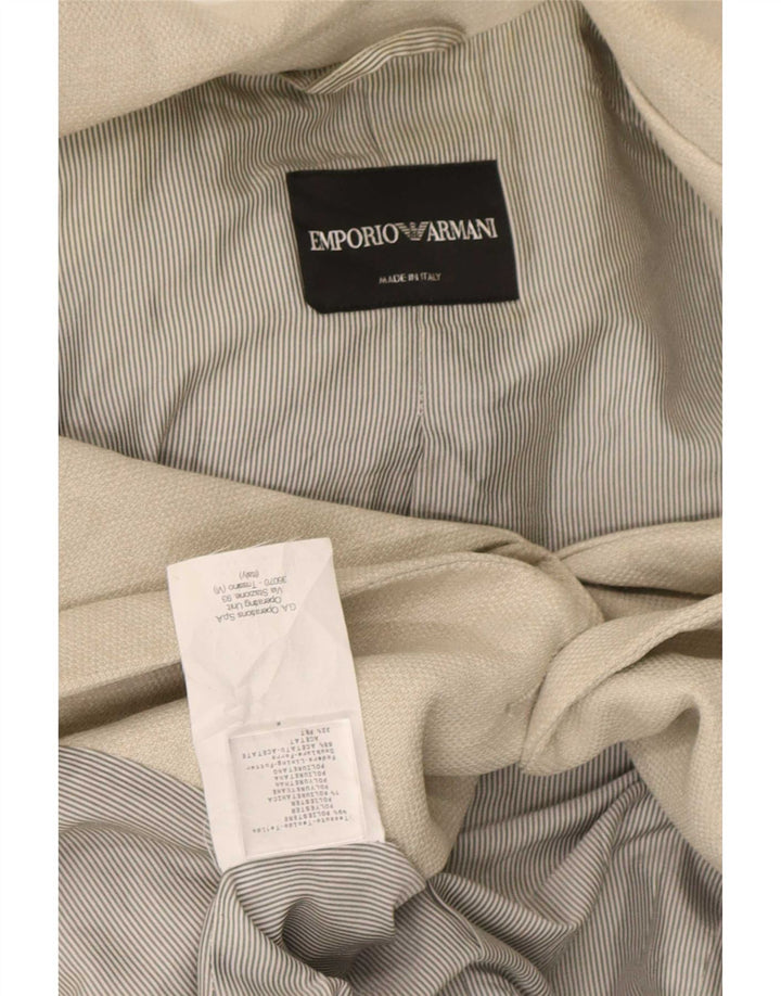 Emporio Armani ženski sako sa 2 gumba IT 40 mali sivi poliester