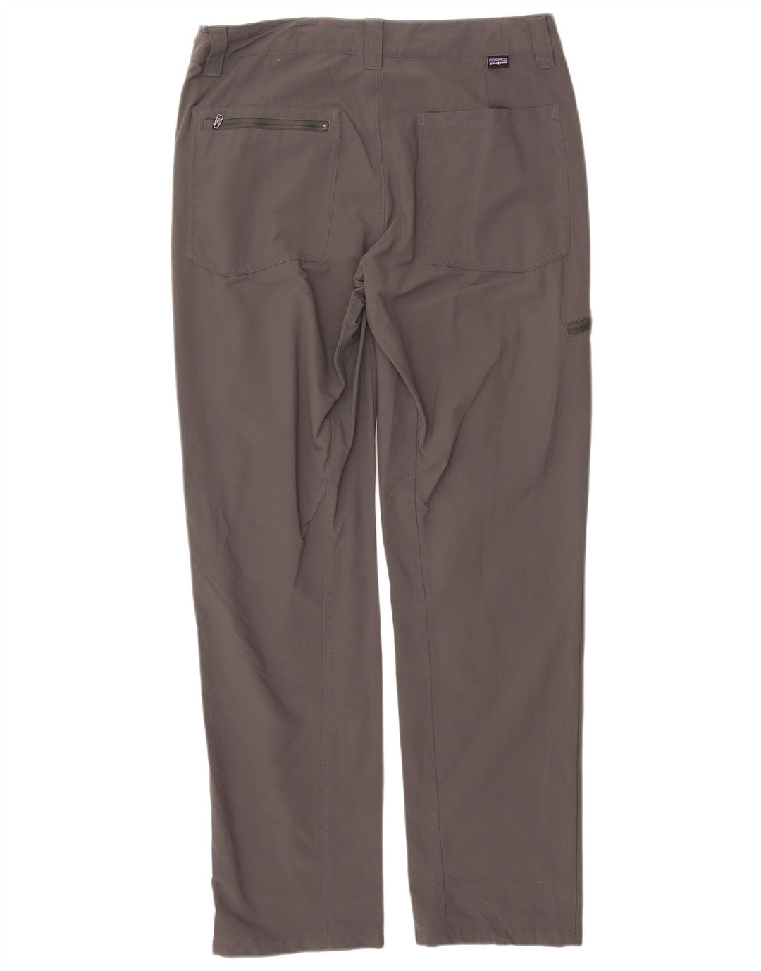 PATAGONIA ženske ravne kargo hlače W32 L31 sivi najlon