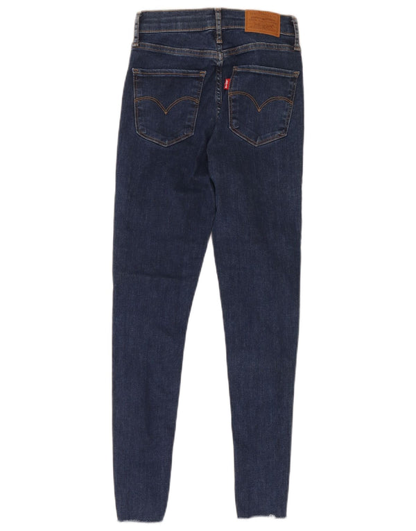 Levi's ženske 720 super uske traperice visokog struka W23 L28 plavi pamuk